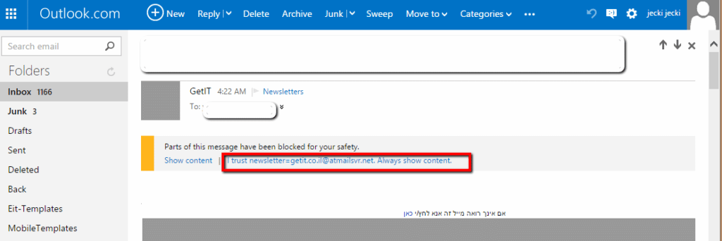 newsletter outlook